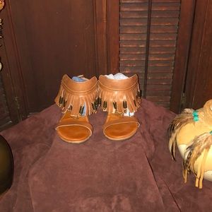 Naughty Monkey leather boho sandals